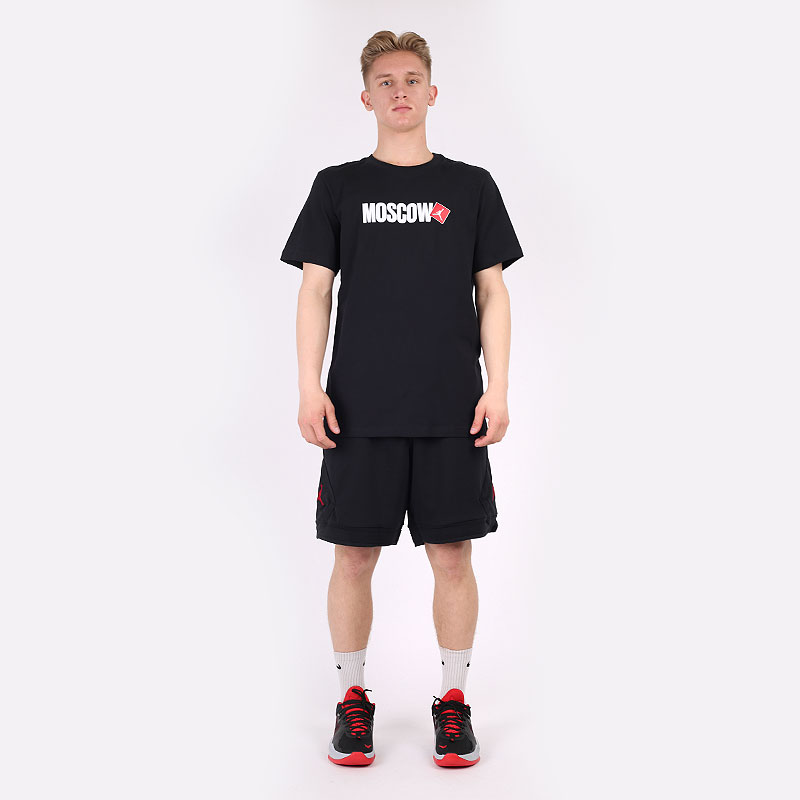 мужская черная футболка Jordan Moscow Short-Sleeve T-Shirt DD8038-010 - цена, описание, фото 5